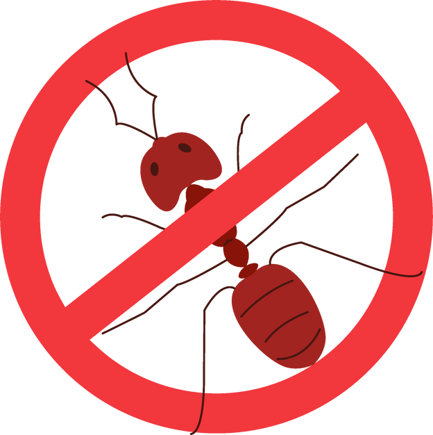 No Ant Ban Sign